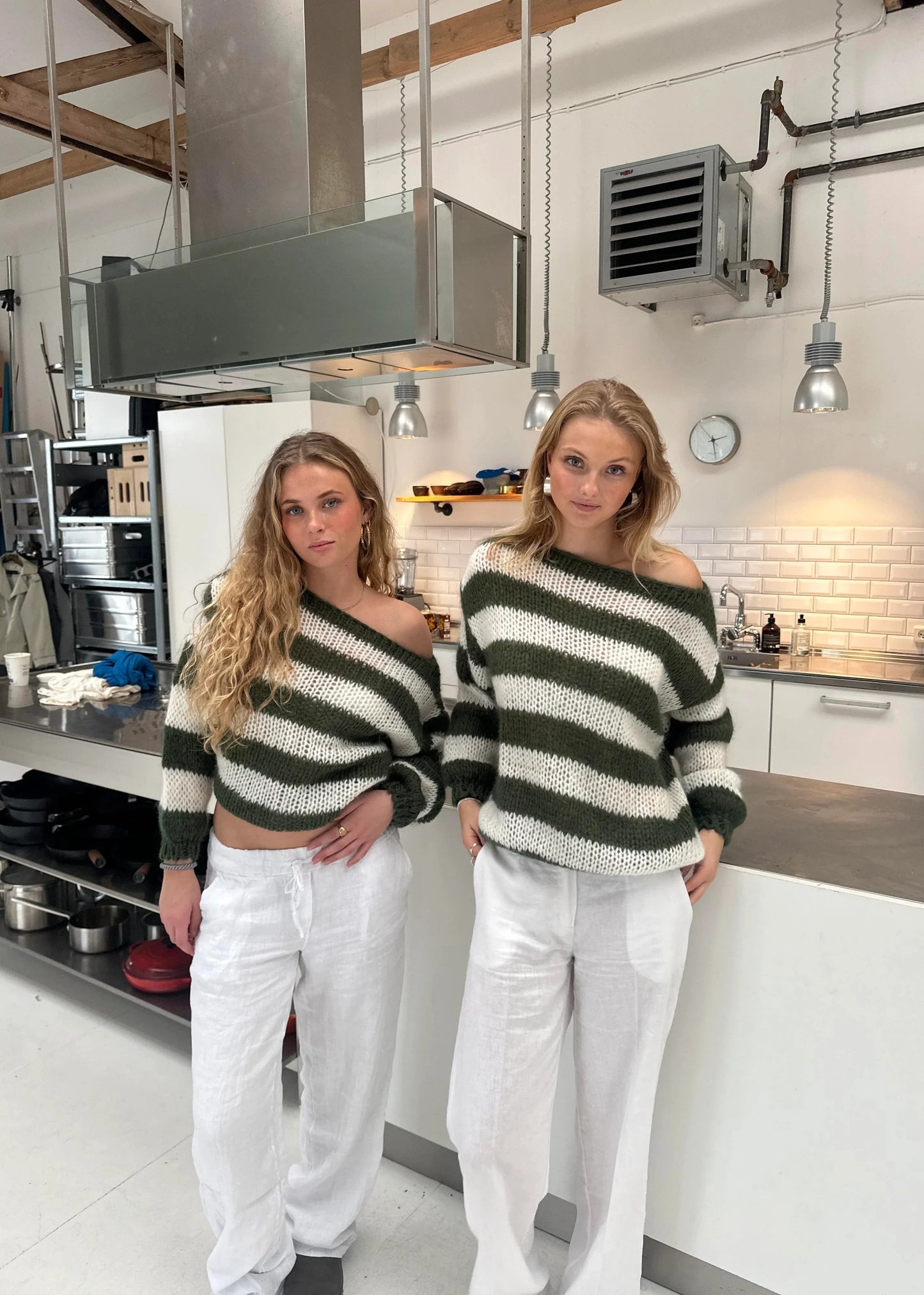 Anna knit sweater - Khaki