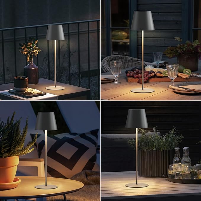 Webers Akku LED- Tischleuchte