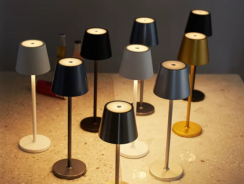 Webers Akku LED- Tischleuchte