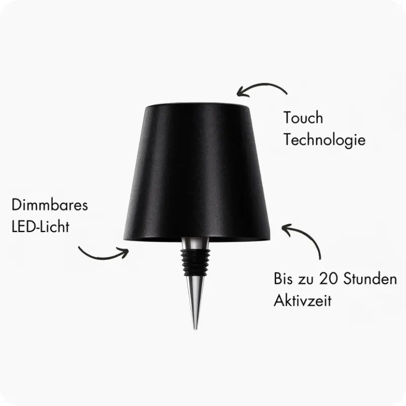 Flaschenlampe