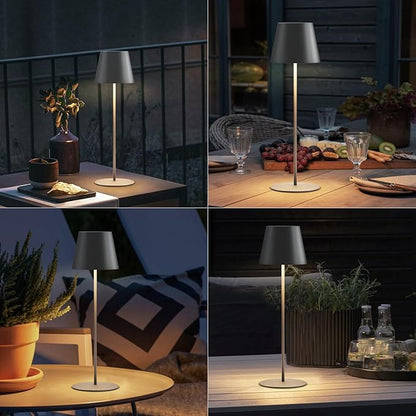 Webers Akku LED- Tischleuchte