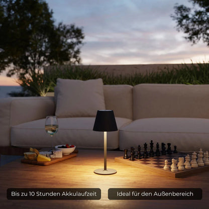 Webers Akku LED- Tischleuchte